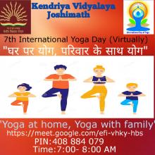 7th International yoga day 2021